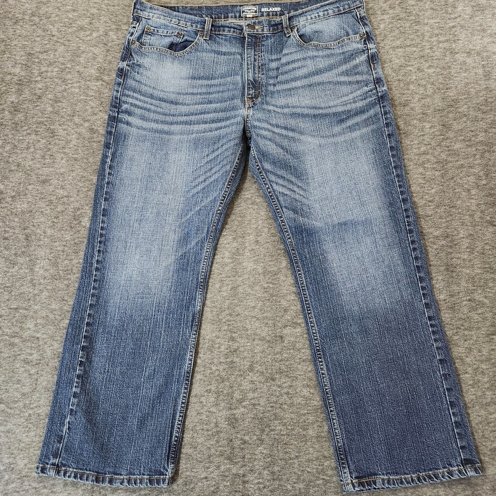 Levi Strauss Signature Gold Relaxed Straight Leg Men's Blue Jeans 40x30
